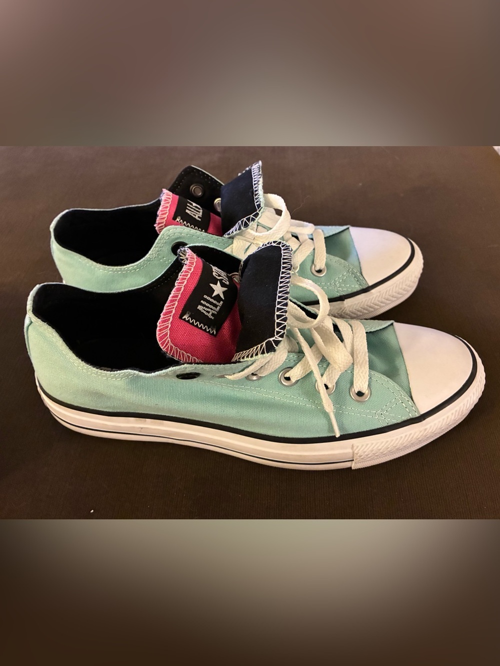 Converse Chuck Taylor All Star Double Tongue Sneakers Skater Grunge Punk 9W/7M